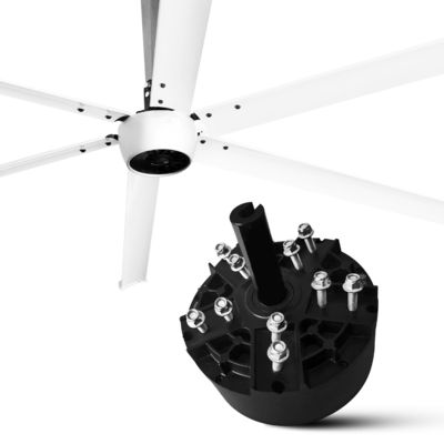 상용 냉각용 영구 자석 동기 2.4M 8FT HVLS 천장 팬 모터
