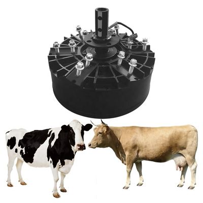 조용한 1.5kW 24FT 고속 HVLS PMSM 모터와 함께 큰 산업용 전기 천장 팬