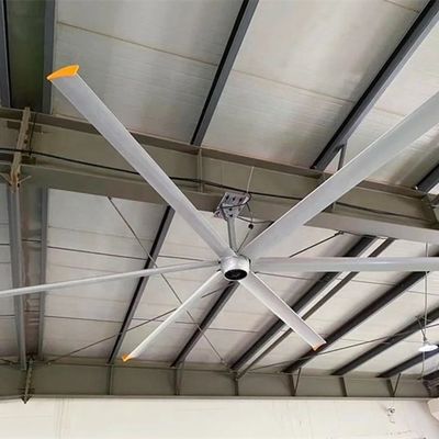 220V 1500w 12ft 14ft 16ft 산업 브러쉬리스 AC HVLS 천장 냉각 Bldc PMSM 팬 모터