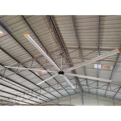 220V 1500w 12ft 14ft 16ft 산업 브러쉬리스 AC HVLS 천장 냉각 Bldc PMSM 팬 모터