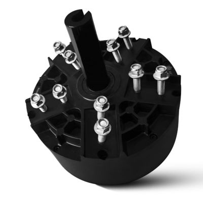 IE 1 효율성 1100w 3단계 PMSM 모터 산업용 대형 BLDC HVLS 천장 팬