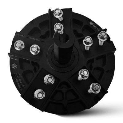 IE 1 효율성 1100w 3단계 PMSM 모터 산업용 대형 BLDC HVLS 천장 팬