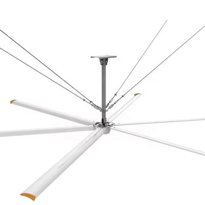 OBM 지원 농장 PMSM 모터 1.5kw 3.3m 10ft 8ft 12ft 큰 산업 천장 HVLS 팬