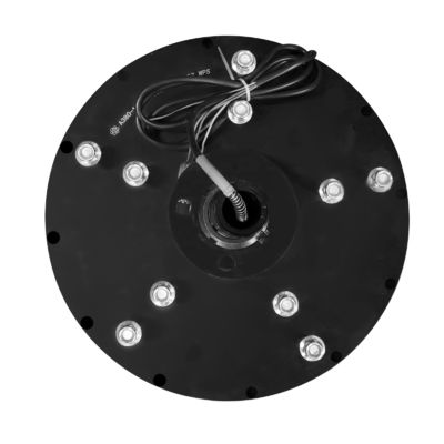 커스터마이즈 12ft 1500w 220v AC 모터 산업용 대형 HVLS 천장 팬 280 ~ 1400m2 영역