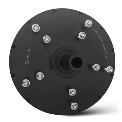 여름 공기 냉각 PMSM 전기 HVLS 천장 팬 모터 창고 1200w 전력