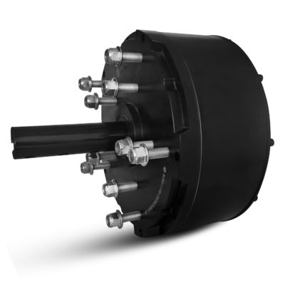 24ft Big Ass 냉각 천장 5 블레이드 HVLS BLDC 팬 pmsm 소음 수준 40dB 1500W