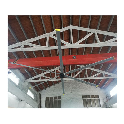 3단계 220V 400W HVLS 천장 냉각 Bldc 280m2 에어 커버 영역에 대한 팬 모터